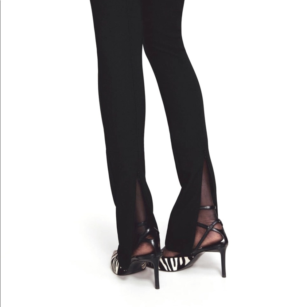 NWT! ZARA Black high waisted ribbed leggings